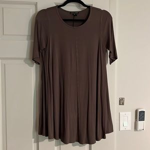 Brown Eileen Fisher top XS